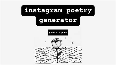 poem generatoe